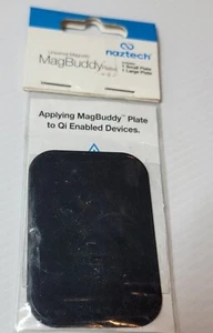 Naztech Ultra-Thin MagBuddy Plates 2 Extra/Spare Plates for MagBuddy Phone Mount - Picture 1 of 2