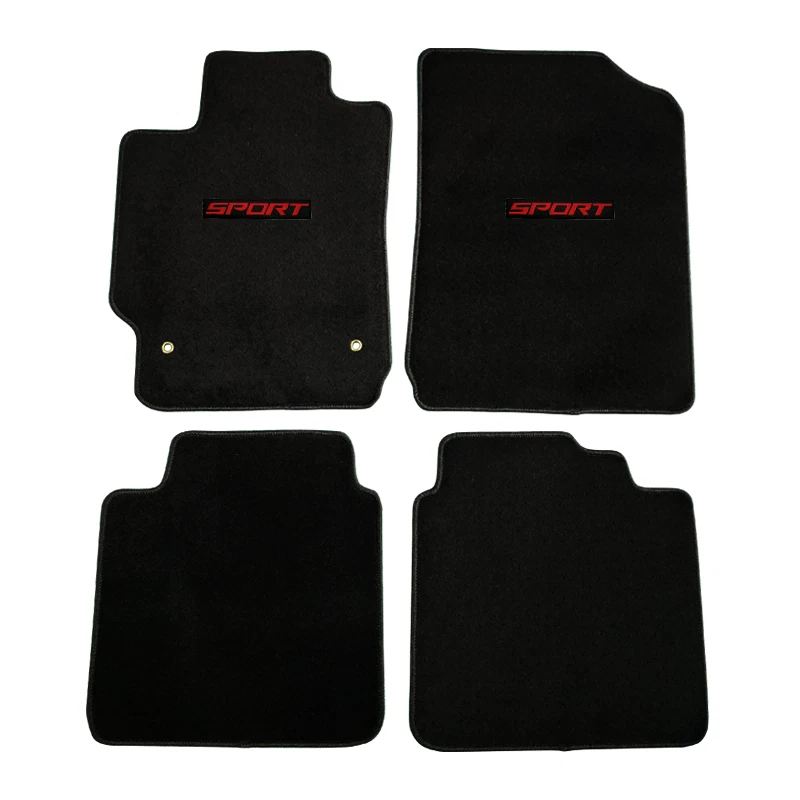 For 2007-2011 Toyota Camry Floor Mat Carpet Nylon Front Rear Black / Beige /Gray Foto 1 de 1