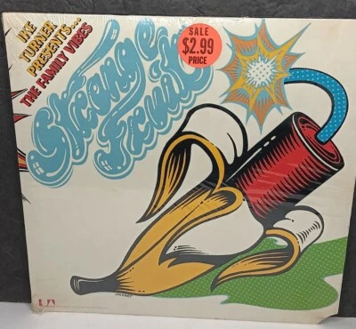 IKE TURNER THE FAMILY VIBES 33 RPM LP STRANGE FRUIT R&B Sealed Album Corner Cut - Image 1 of 4