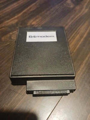 Vintage Commodore 64 Model 6003 A Computer Telelearning Modem Cartridge - Image 1 of 2