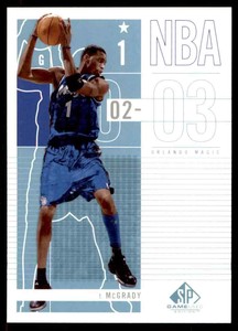 2002-03 SP Game Used Tracy McGrady #68