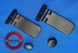 OEM 91-97 Ford Explorer Rear Back Door Tail Gate Glass Window Hinges - PAIR - Picture 1 of 3