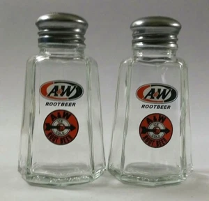 Ein schönes Set A&W Rootbeer Salz & Pfefferstreuer 33/4" hoch - Bild 1 von 1