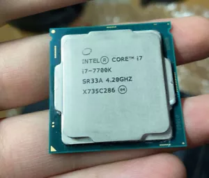 7th Gen Intel Core i7-7700K LGA 1151 CPU 4.5 GHz Quad Cores Processor 91W - Picture 1 of 3