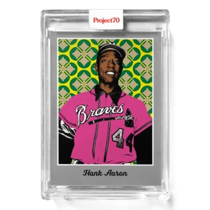 Topps Project70® Card 839 - Hank Aaron by Ron English Project 70 Braves - Picture 1 of 1