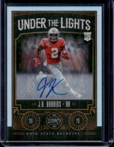 J.K. Dobbins Rookie Auto 2020 Panini Legacy LA Chargers Autograph - Picture 1 of 2