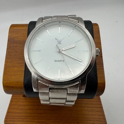 American Eagle White Dial Round Case Watch - Image 1 of 4