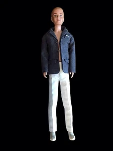 Vintage 1960s Ken Doll with Blonde Flocked Hair And Outfit - Picture 1 of 17