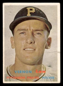1957 Topps #199 Vernon Law - Low Grade *TedsCardShack* - Picture 1 of 2