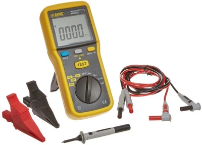 Megohmímetro digital AEMC 2126,53, 1000 V, negro Foto 1 de 2