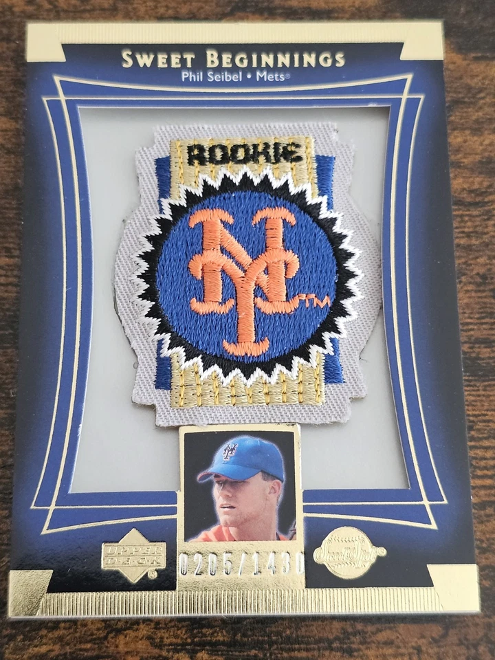 2003 Upper Deck Sweet Spot Sweet Beginnings 0205/1430 Phil Seibel #204 Rookie RC - Image 1 of 2