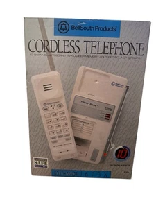 Sistema de contestador telefónico inalámbrico BellSouth de 10 canales escaneo automático en caja - Imagen 1 de 3