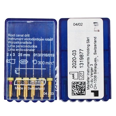 Endodoncia dental Niti Rotary Pathfile Endo File #13/16/19 conducto radicular 25 mm Foto 1 de 4