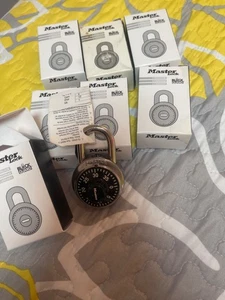 Menge 7 Master Lock Vorhängeschloss Block Guard 1525 Zahlenschloss Neu im Karton - Bild 1 von 2