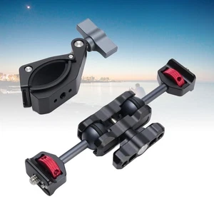 Kamera Arm Mount Clamp 55mm Aluminiumlegierung 360 ° Rotating Anti-Slip Quick - Bild 1 von 24
