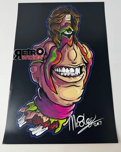 "Póster artístico limitado The Ultimate Warrior FYBH 12x18"" 2017 Mr 8 Legz WWF WWE WCW" - Imagen 1 de 3