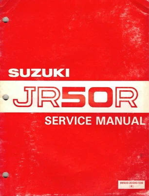 OEM Genuine Suzuki Dealer/Owner's Service/Repair Manual JR50/JR50R 1983 - Image 1 of 2