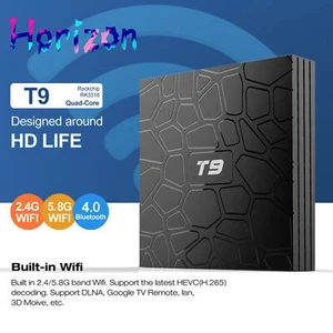 NUEVO T9 Android Box 9.0 TV BOX 10000 Películas y Canales 2G/4G+16G/32G/64G A53 4K - Imagen 1 de 13