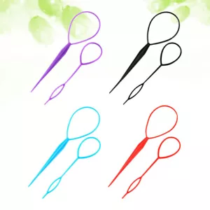20 Pairs Tail Tail Ponytail Hair Tail Tools Hair Braid Tool - Picture 1 of 11
