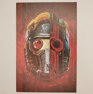 Tarjeta postal Marvel Avengers Infinity War MCU Corea del Sur 4x6 Star-Lord - Imagen 1 de 2