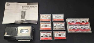 GE General Electric AVR Auto Voice Record 3-5376B Microcassette Recorder 10 SONY - Picture 1 of 2