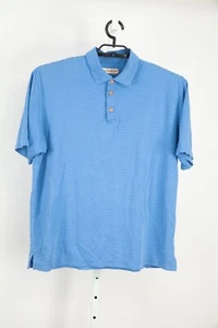 Jamaica Jaxx Poloshirt Herren Extra Large Blau Gerippt Kurzarm - Bild 1 von 8