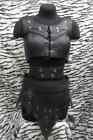 Genuine NAPA Textured Leather Woman medieval armor re-enactment LARP SCA