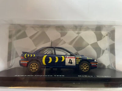 1/43 SUBARU IMPREZA 555 LOMBARD RAC NETWORK Q RALLY GB 1995 COLIN McRAE Foto 1 de 2