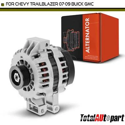 Генератор переменного тока для Chevy Trailblazer 2007-2009 Buick GMC L6 4,2 л 150 А 12 В CW 6Groove - Изображение 1 из 4