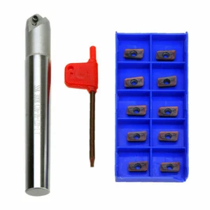 Soporte para herramientas de taladro de biselado SSK C16-16-120 + 10 piezas inserto de fresado APMT1135PDER-H2 - Imagen 1 de 10