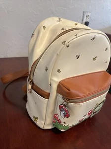 Very cute mushroom bag backpack Faux Leather T3 Description - Picture 1 of 14