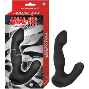 Anal Ese Collection Rotating P Spot Vibe Black - Picture 1 of 1