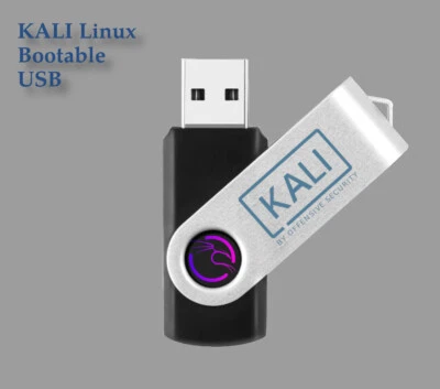 Unidad USB en vivo de arranque con sistema operativo HacStick Kali Linux 2024.4 para piratería ética Foto 1 de 4