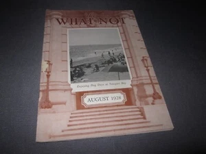 THE WHAT NOT Aug 1928 AUTOMOBILE CLUB Südkalifornien AAA Newport BEACH Bay - Bild 1 von 7