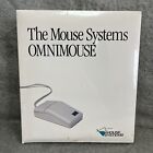 Neuf vintage NEUF SCELLÉ The Mouse Systems Omnimouse PC DOS Ms 2.1 Rs232c port MSC