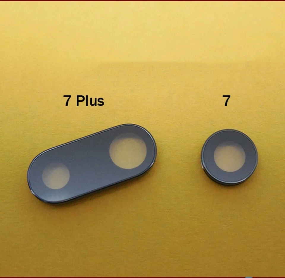 Lente trasera trasera y marco pieza de repuesto para iPhone 7 / 7 Plus  Foto 1 de 1