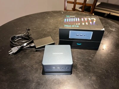 Geekom IT12 Mini PC w i9-12900H - Image 1 of 3