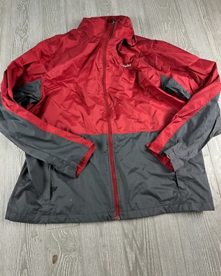 Chaqueta cortavientos Cabela's para hombre talla XL roja y gris Foto 1 de 4