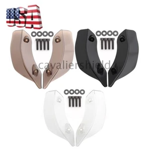 3 Color Upper Fairing Accents Air Wind Deflector For Harley Road Glide FLTRX US - Picture 1 of 15