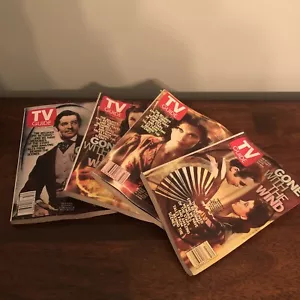 4 Collectible TV GUIDE Gone With The Wind December 23 - 29 2000 - Picture 1 of 6