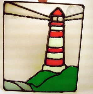 Faro estilo vidrieras - plástico impreso en 3D - Imagen 1 de 6