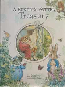 A Beatrix Potter Treasury 2007 Peter Rabbit Beautiful Rare Hardcover Illustrated - Picture 1 of 11