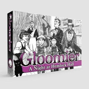 Juego de cartas Gloomier A Night At Hemlock Hall Atlas Games ATG 1356 Familia - Imagen 1 de 4
