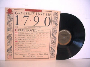 GREATEST HITS OF 1790 Audiophile MASTERSOUND 1980 CBS IM 35858 Beethoven Mozart - Foto 1 di 4