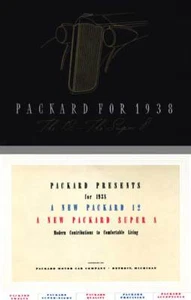 Packard 1938 - Packard For 1938 The 12 - The Super 8 - Bild 1 von 1
