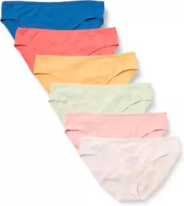 Women'S Cotton Bikini Brief Underwear (Available in plus Size), Multipacks - Picture 1 of 11