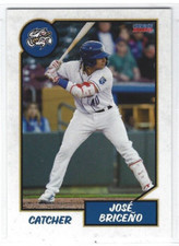 2022 Omaha Storm Chasers (Triple-A Kansas City Royals) Jose Briceno