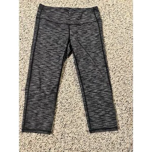 Athleta Cropped Leggings Damen Größe Small schwarz & grau - Bild 1 von 4