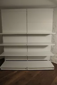 Tegometall Wandregal Verkaufsregal Ladenregal Fachboden Grundregal Regal 1 Meter - Bild 1 von 2