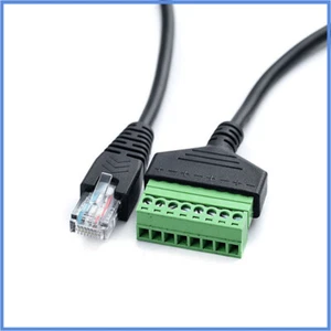 Network cable extension cable RJ45 Solderless holes secure the wiring terminals - Picture 1 of 18